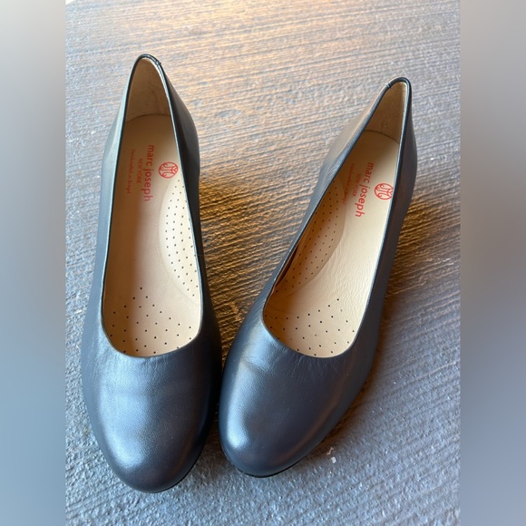 MARC JOSEPH NEW YORK Broad Street Napa Soft Pumps, Black - Picture 1 of 13